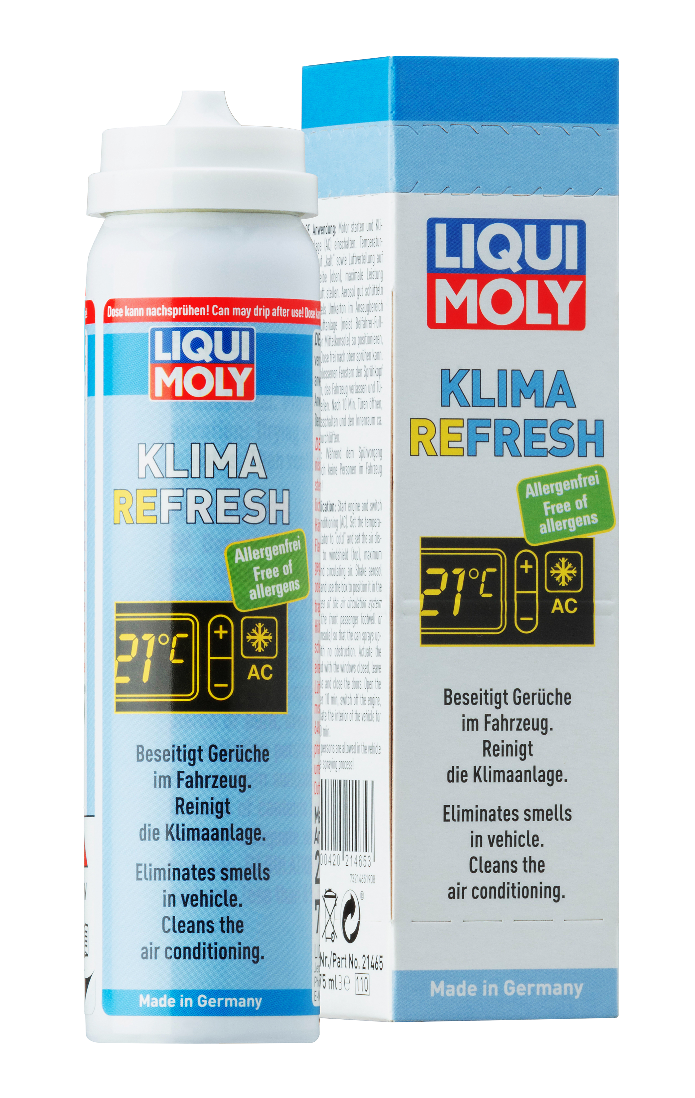 KLIMA REFRESH (ALLERGENFREI)